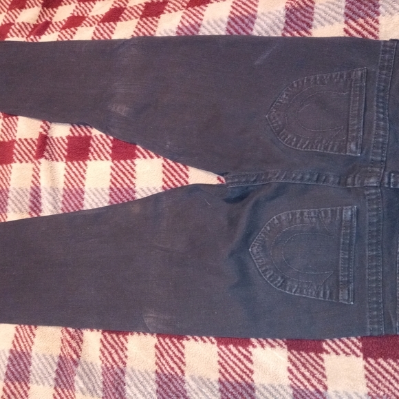 True Religion low rise black skinny - Picture 3 of 9